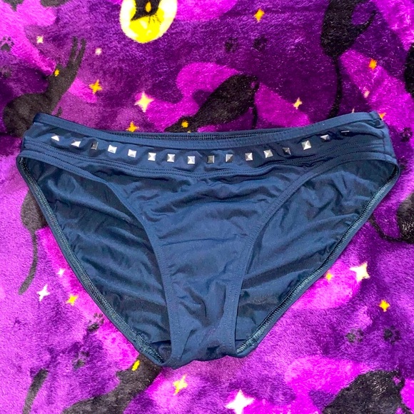 Black Studded Calvin Klein Bikini - Picture 3 of 4